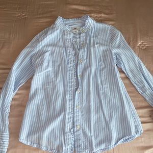 vineyard vines button down shirt in blue stripe